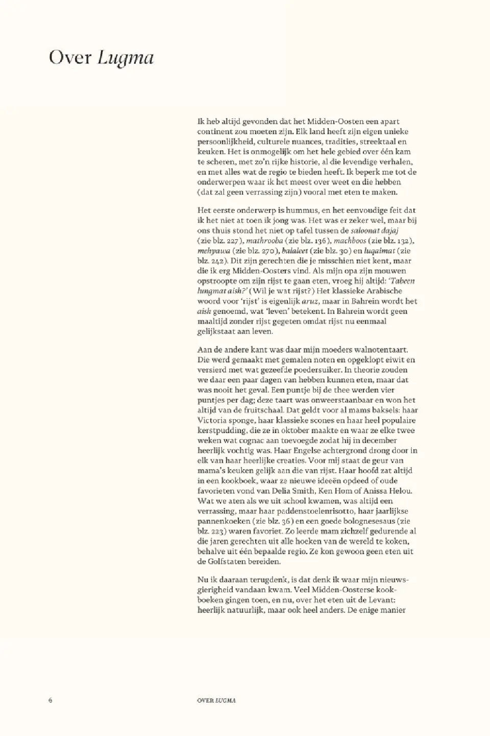 Voorbeeld pagina