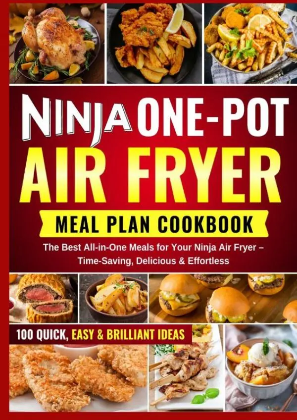 Cover van NINJA ONE POT AIR FRYER MEAL PLAN COOKBOOK