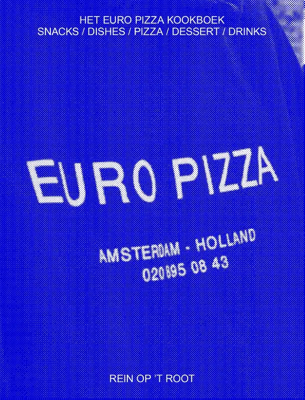 Cover van Het Euro Pizza kookboek