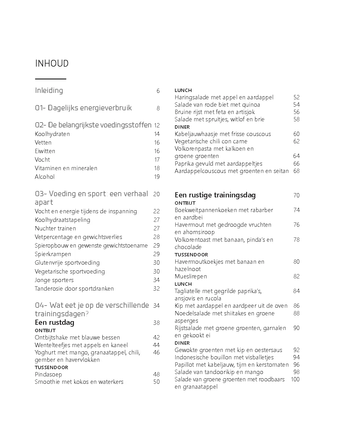 Voorbeeld pagina