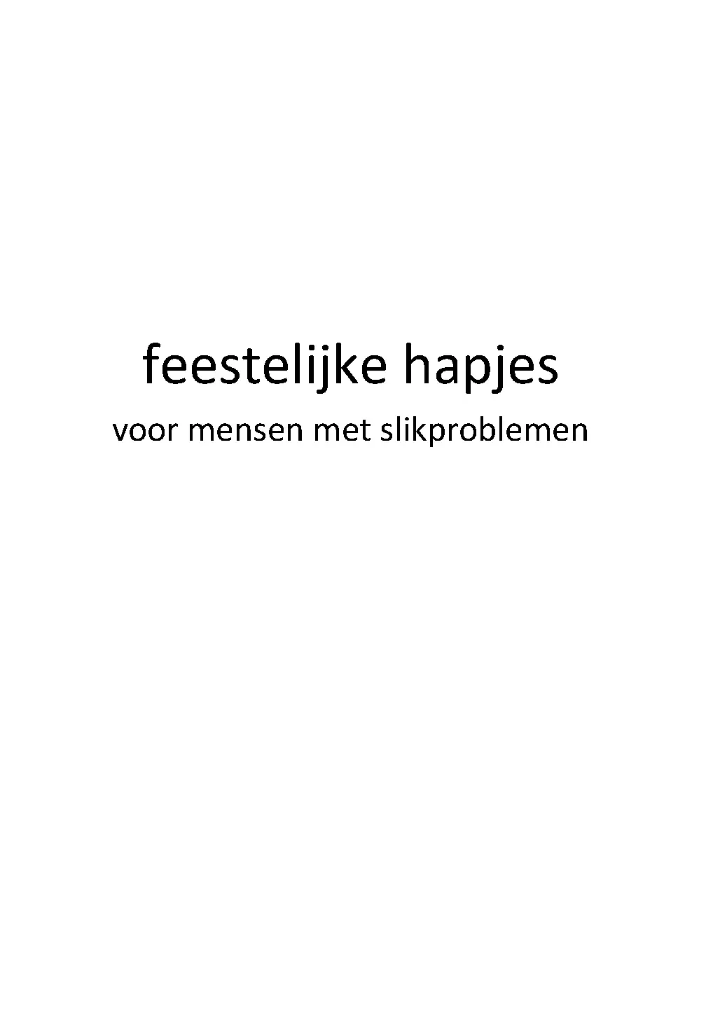 Voorbeeld pagina