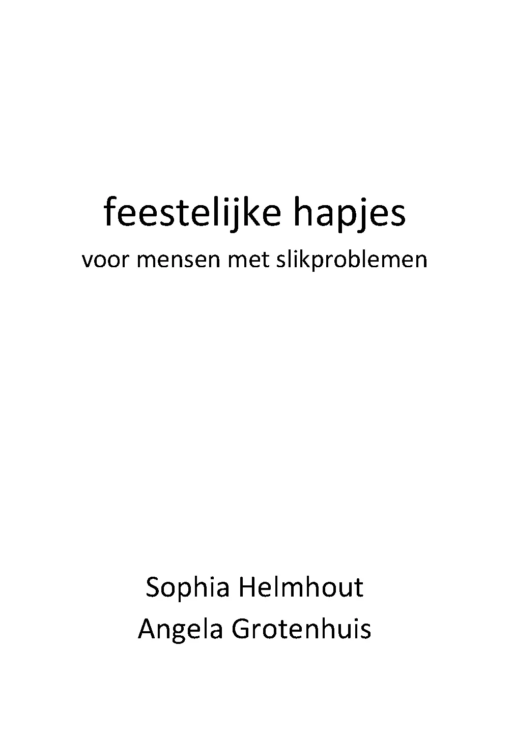 Voorbeeld pagina