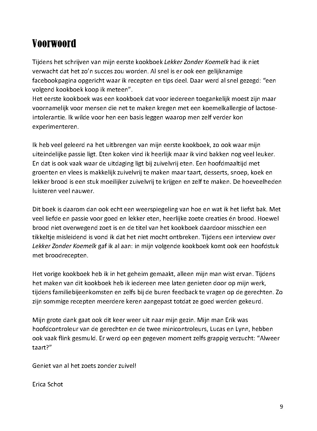 Voorbeeld pagina