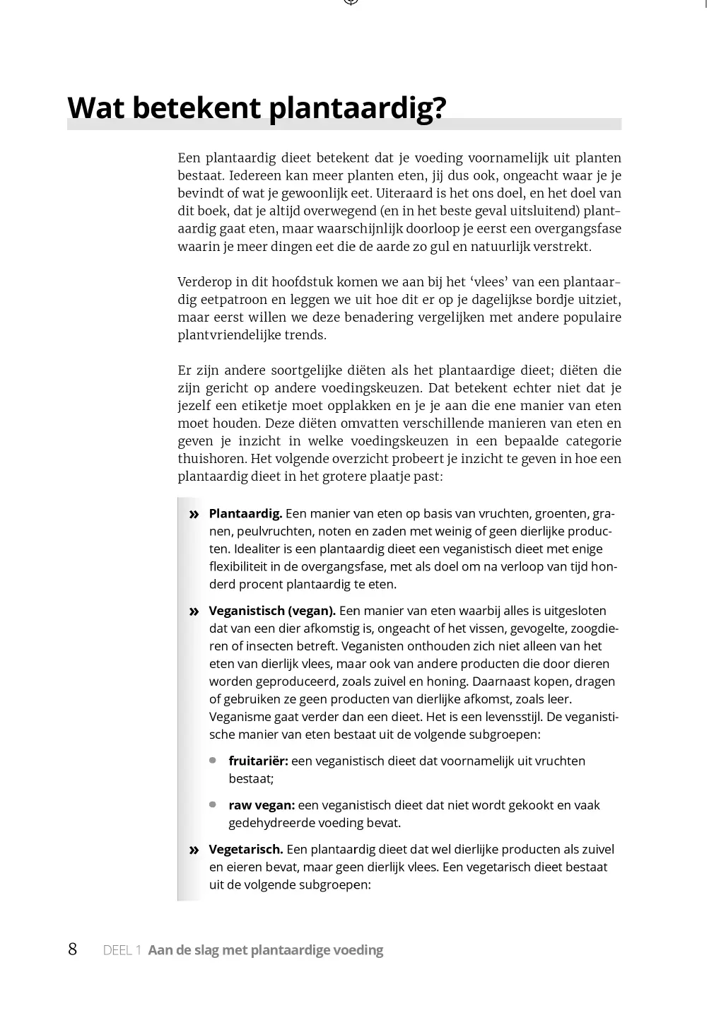 Voorbeeld pagina