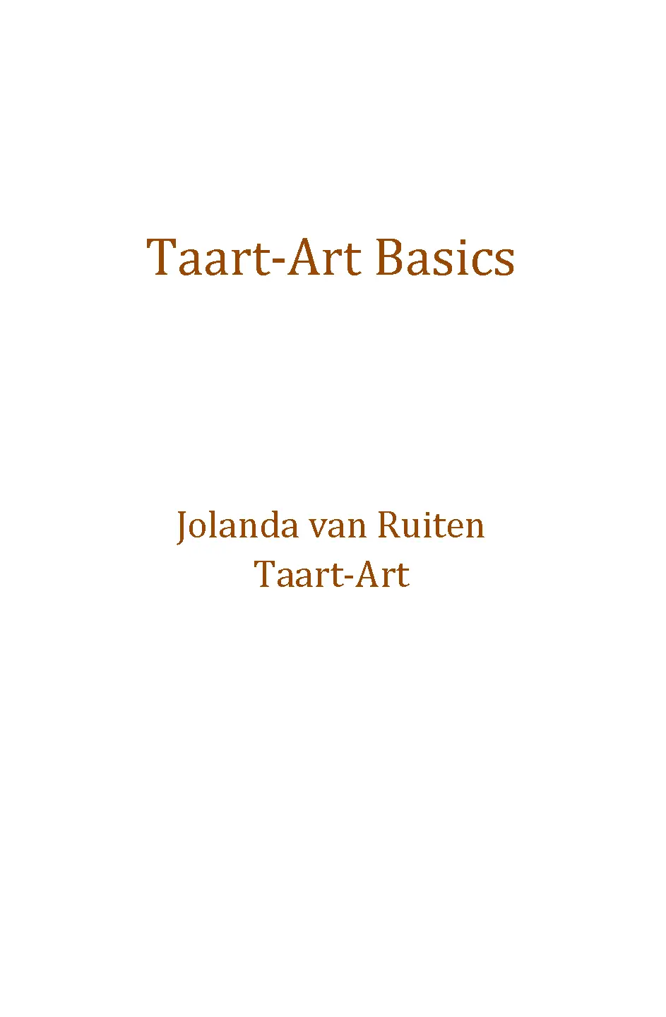 Voorbeeld pagina