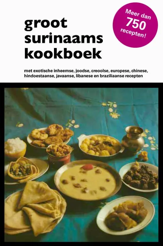 Cover van Groot Surinaams kookboek