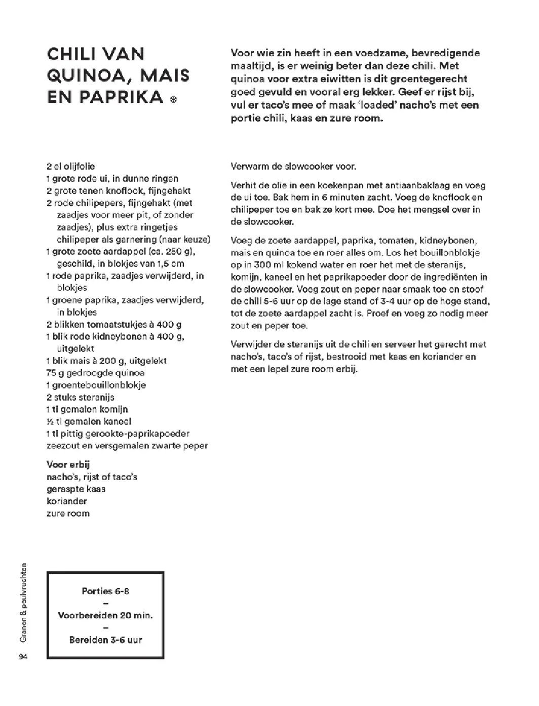 Voorbeeld pagina