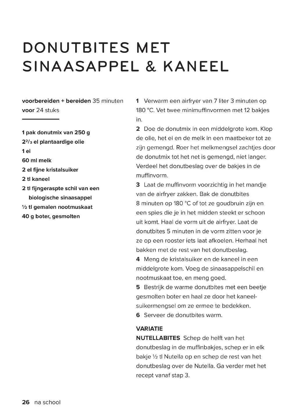 Voorbeeld pagina