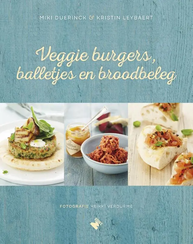 Cover van Veggie burgers, balletjes en broodbeleg