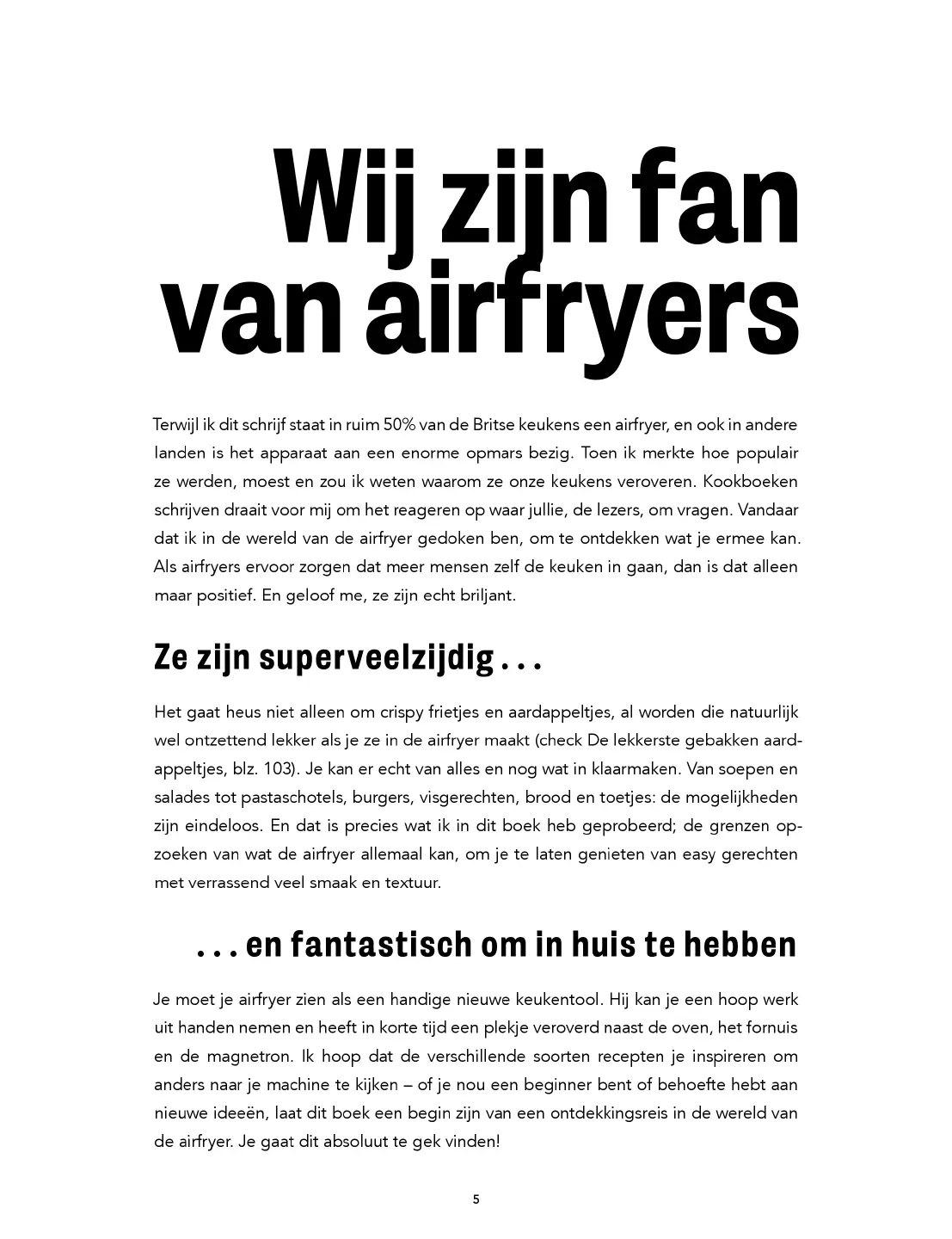 Voorbeeld pagina