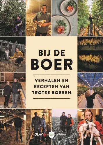 Cover van Bij de boer