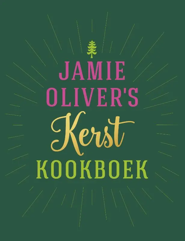 Cover van Jamie Oliver's kerstkookboek