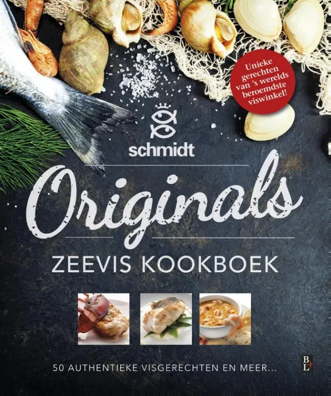 Cover van Schmidt originals zeevis kookboek