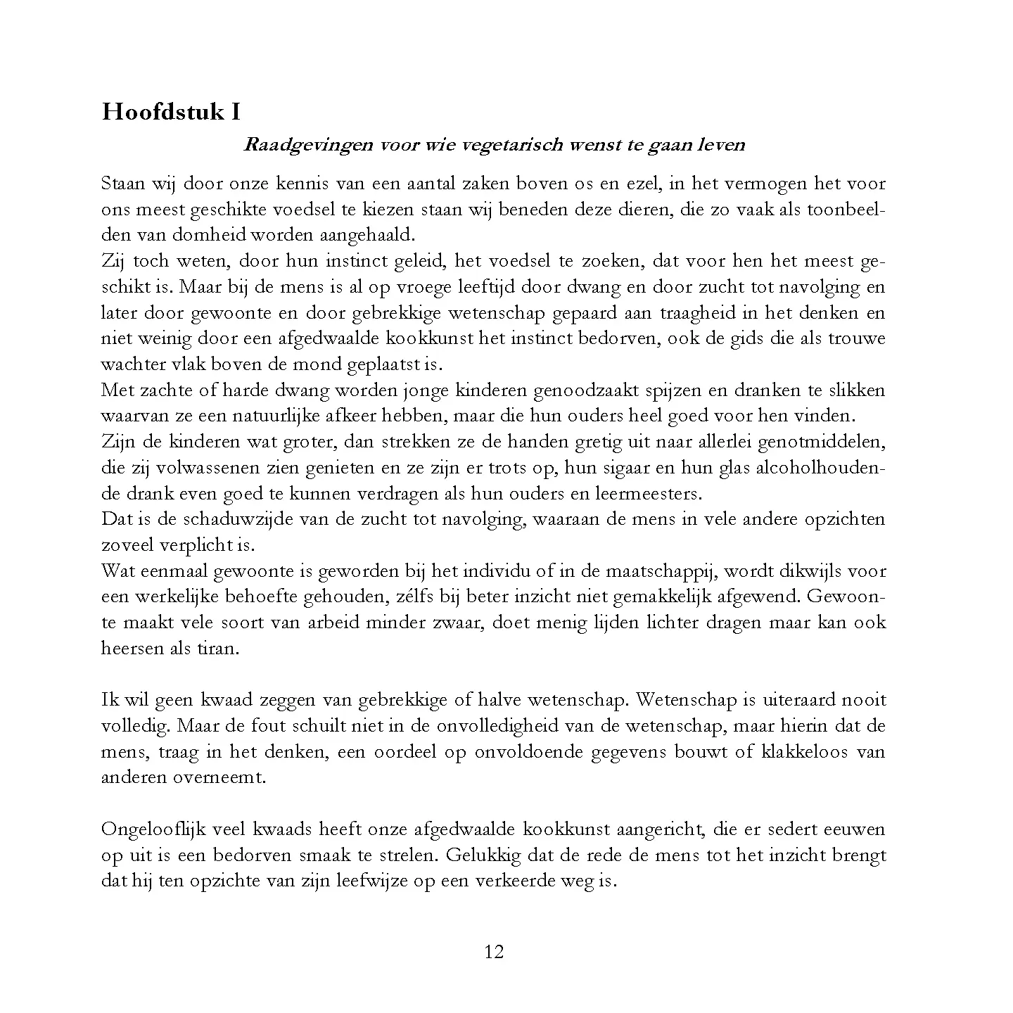 Voorbeeld pagina