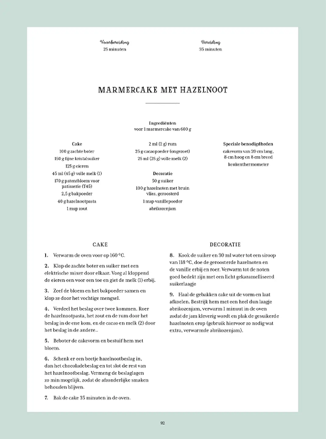 Voorbeeld pagina