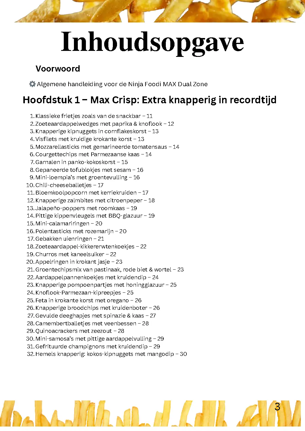 Voorbeeld pagina