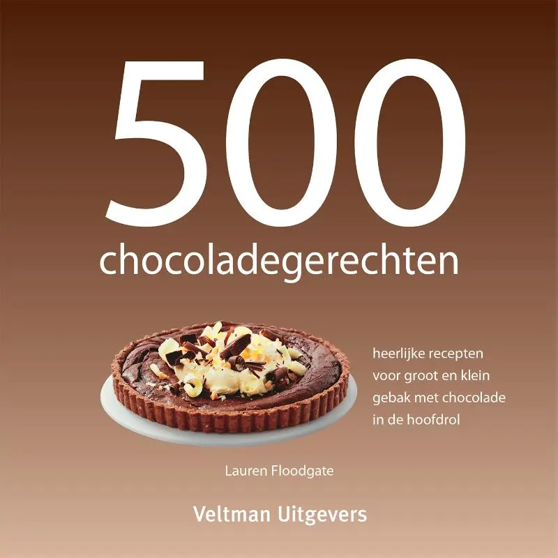 Cover van 500 chocoladegerechten
