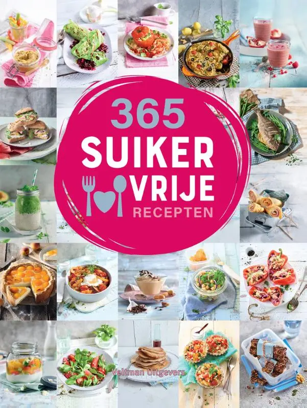 Cover van 365 suikervrije recepten