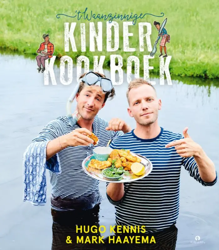 Cover van 't Waanzinnige kinderkookboek