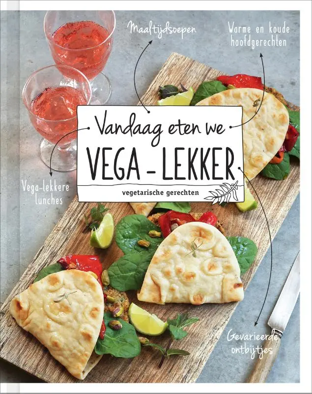 Cover van Vandaag eten we vega-lekker