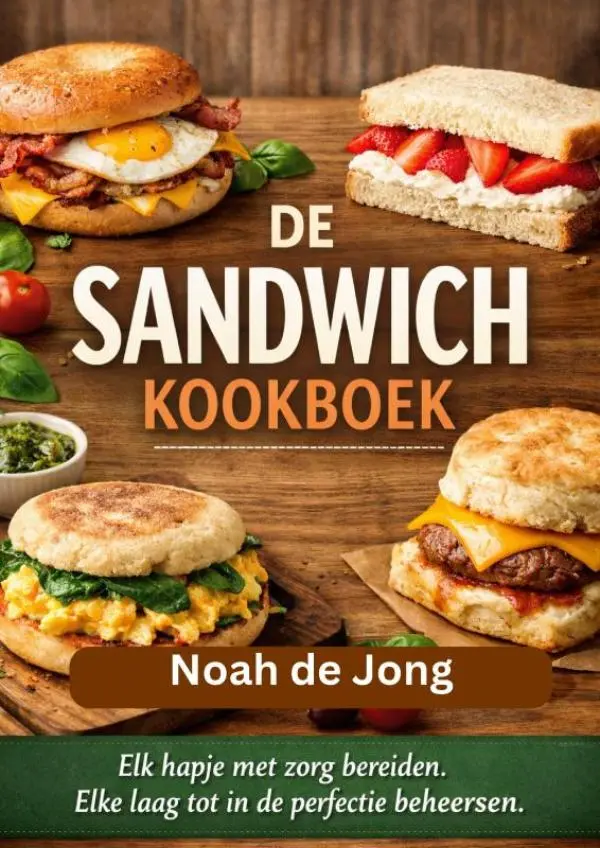 Cover van DE SANDWICH KOOKBOEK