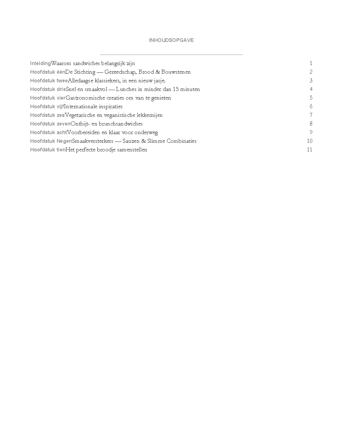 Voorbeeld pagina
