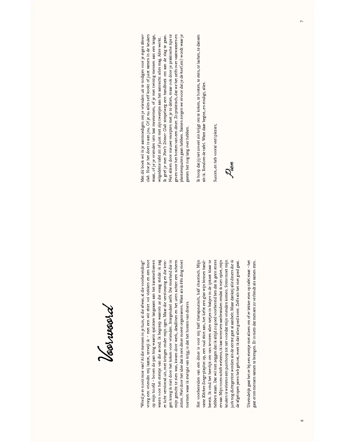 Voorbeeld pagina