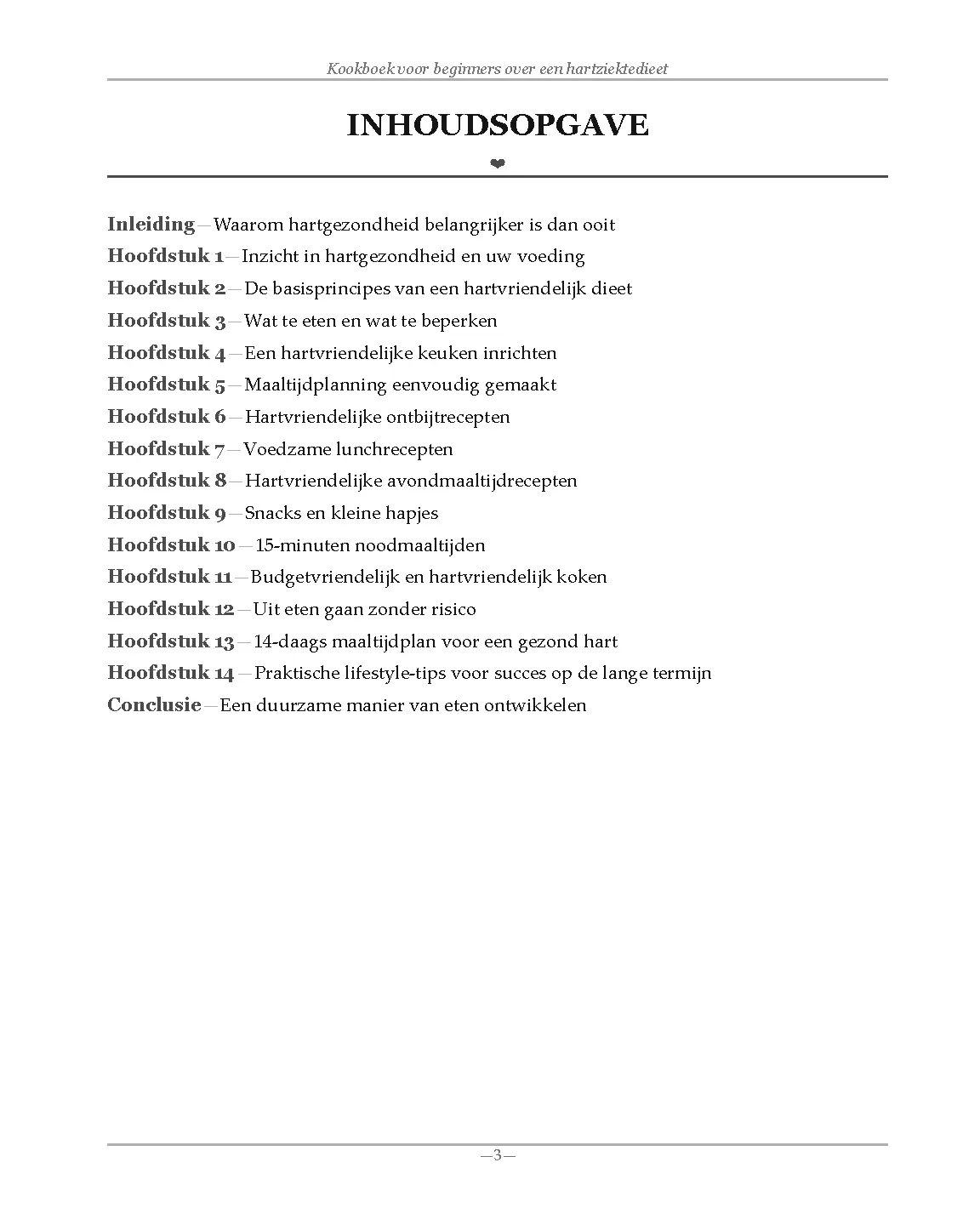 Voorbeeld pagina