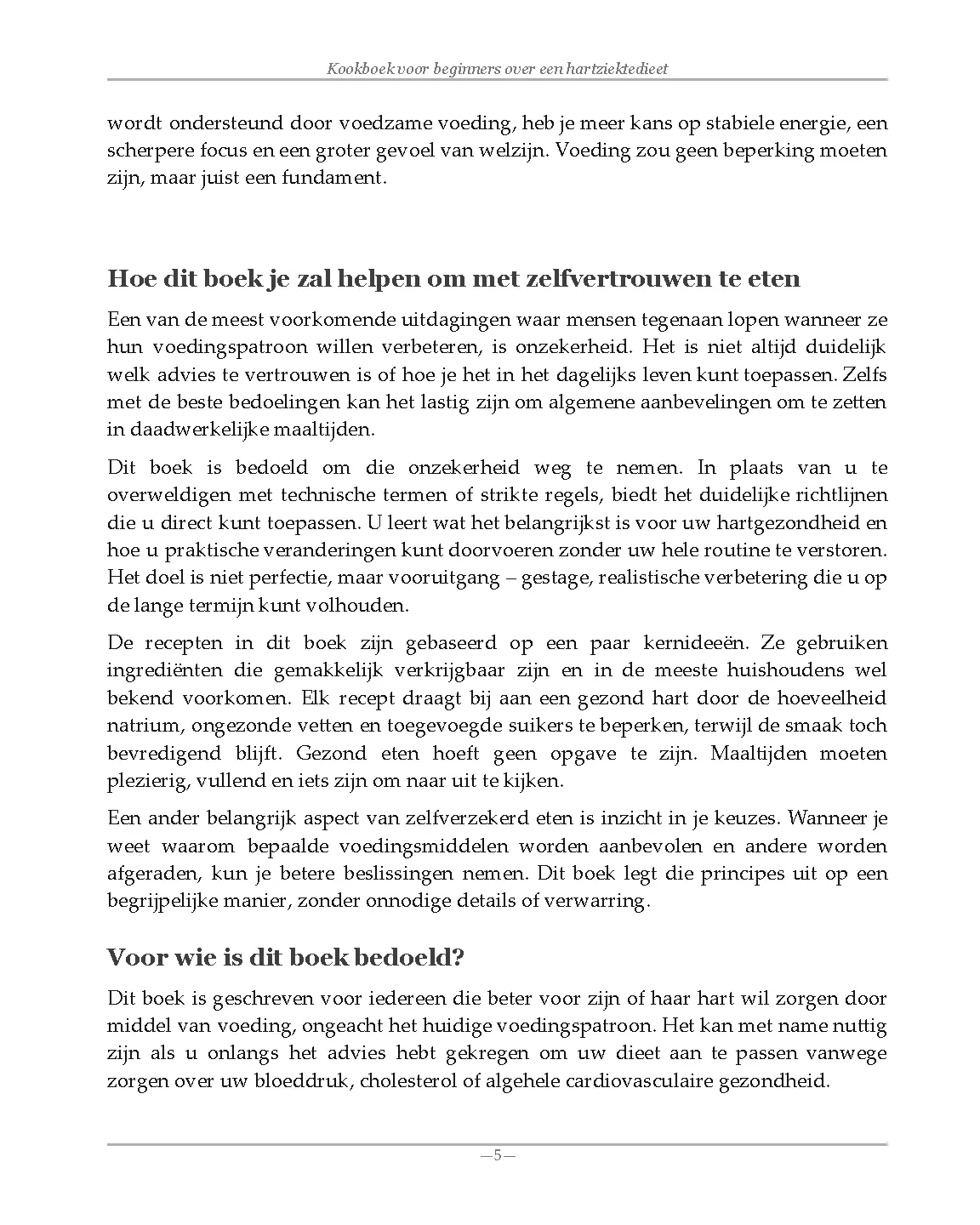 Voorbeeld pagina
