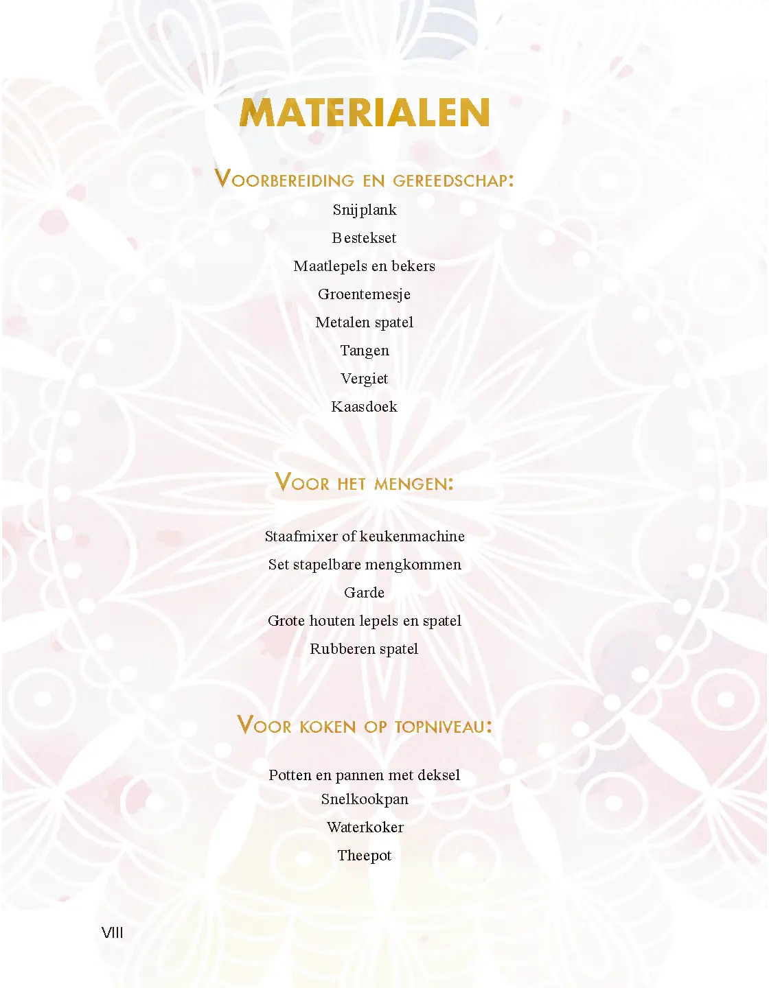 Voorbeeld pagina