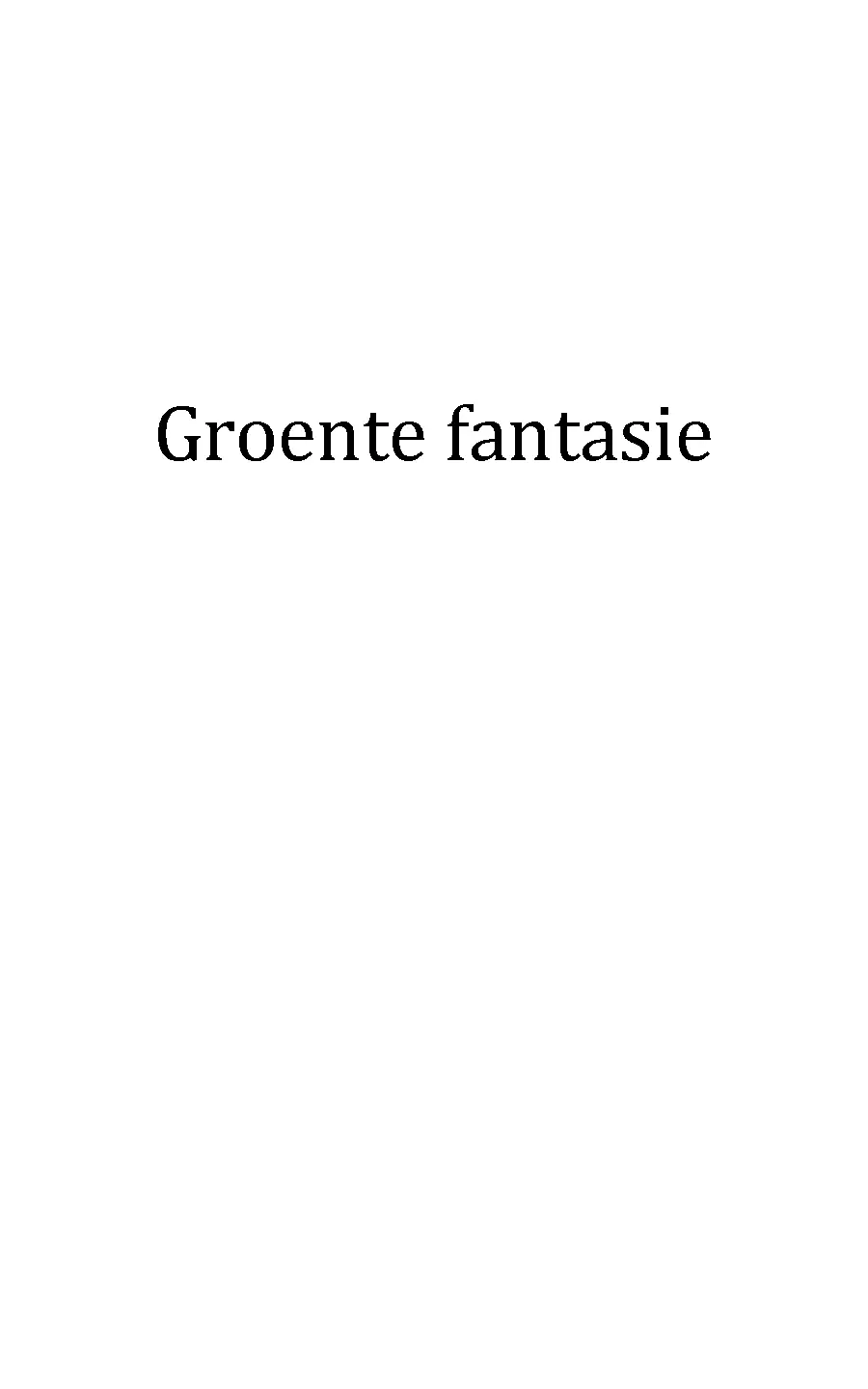 Voorbeeld pagina