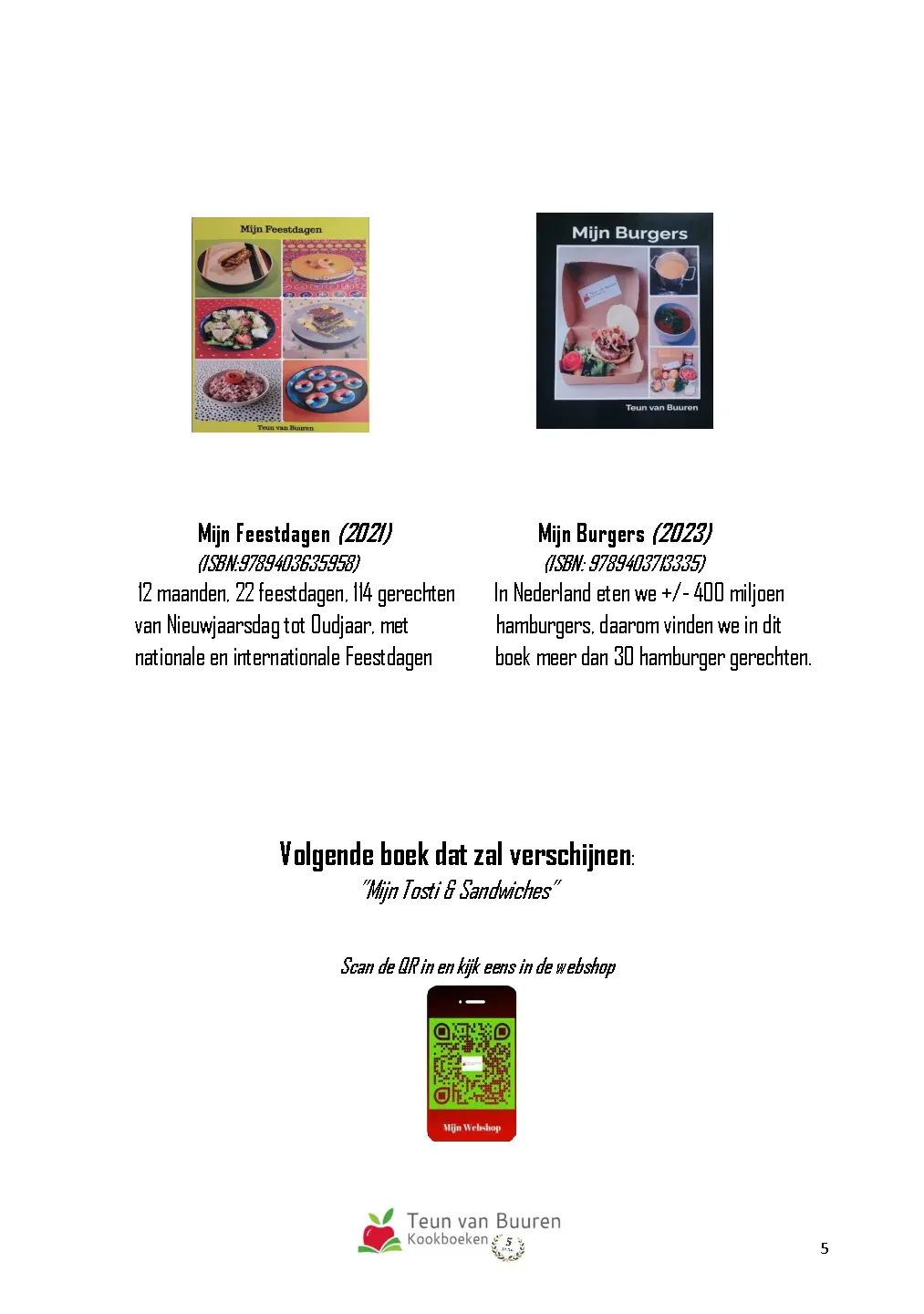 Voorbeeld pagina