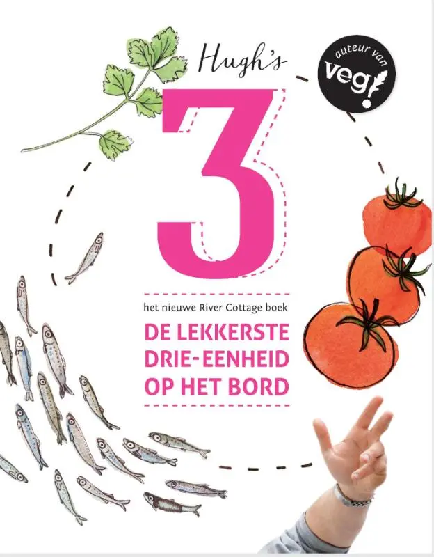 Cover van Drie - de lekkerste drie-eenheid op het bord