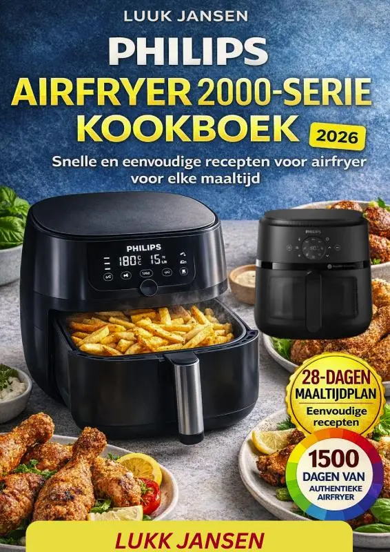 Cover van PHILIPS AIRFRYER 2000-SERIE KOOKBOEK