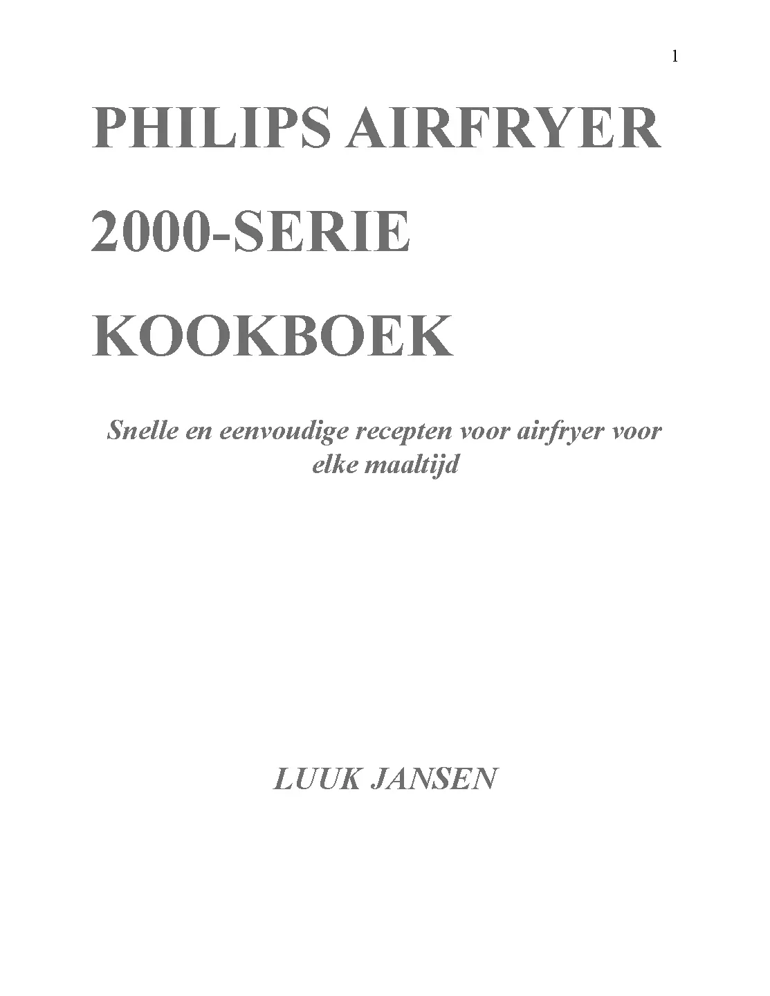 Voorbeeld pagina
