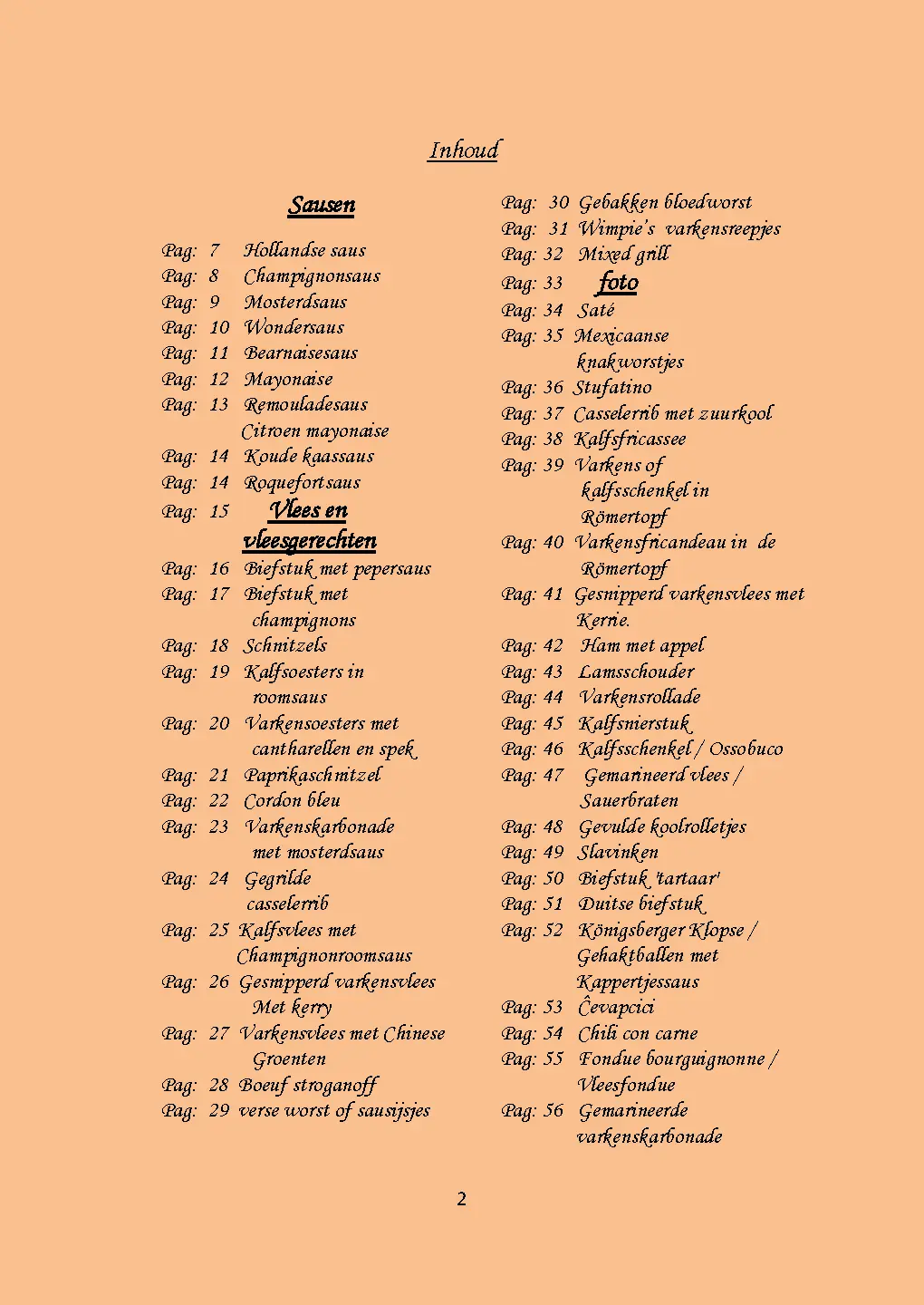 Voorbeeld pagina
