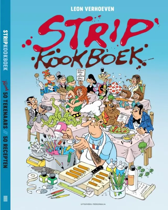 Cover van Stripkookboek