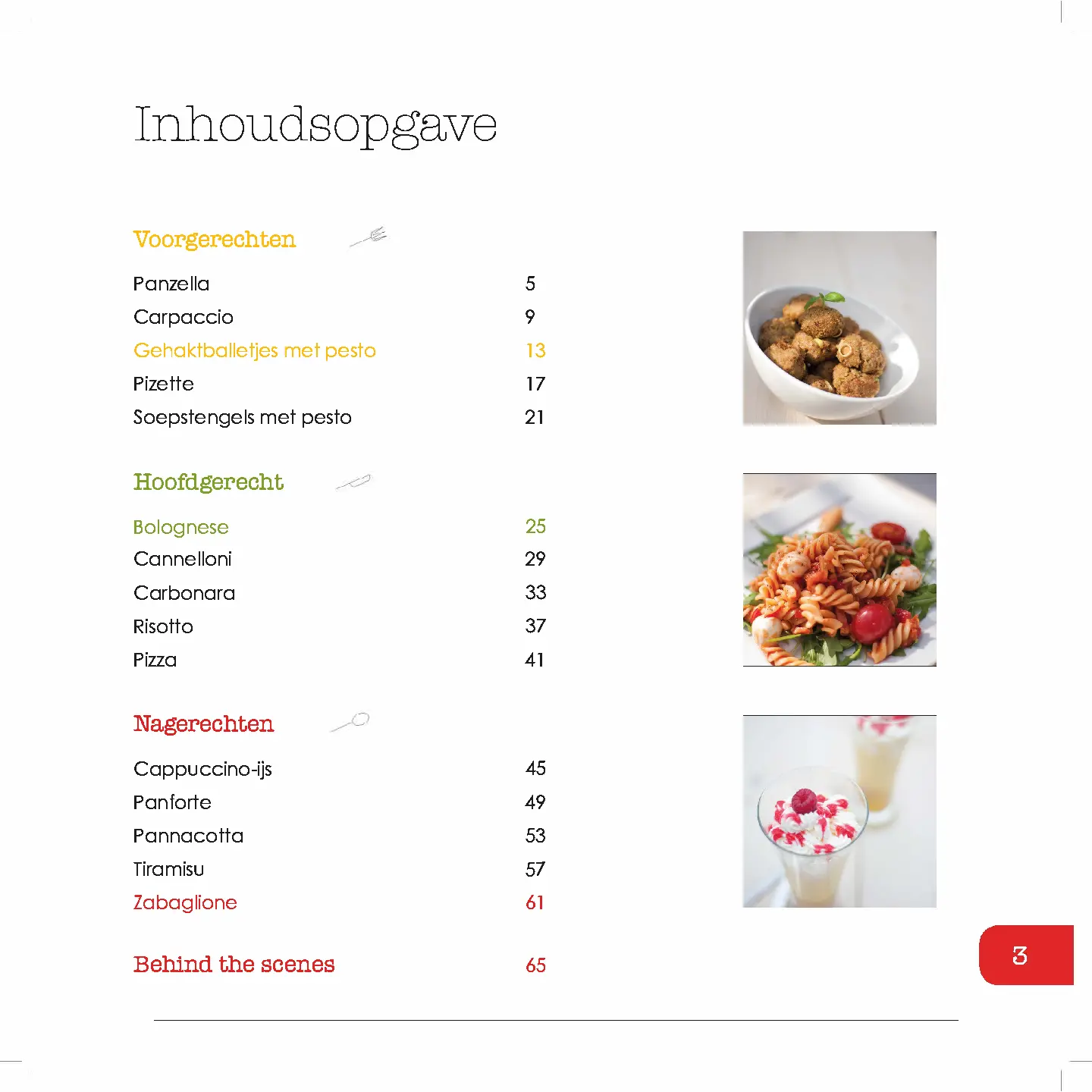 Voorbeeld pagina