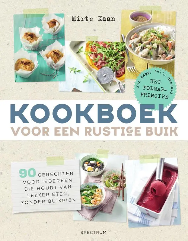 Cover van Kookboek voor een rustige buik