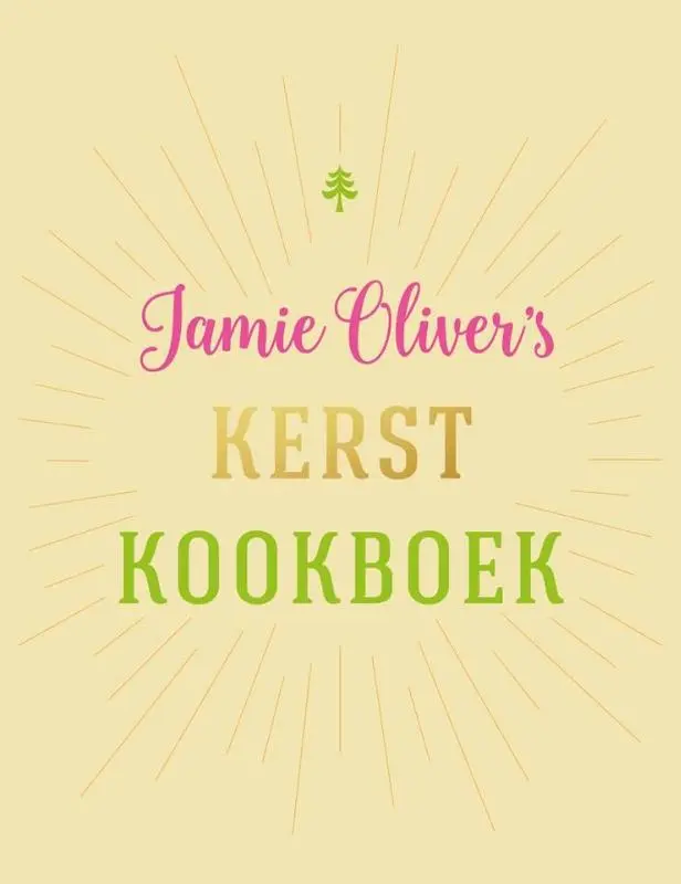 Cover van Jamie Oliver's kerstkookboek