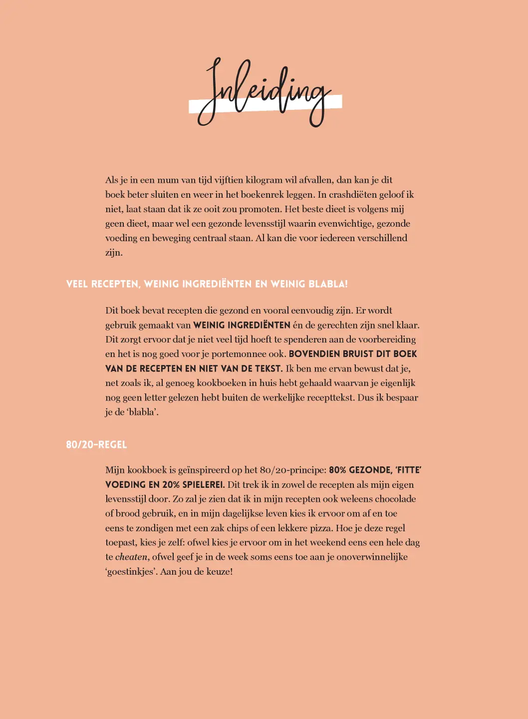 Voorbeeld pagina