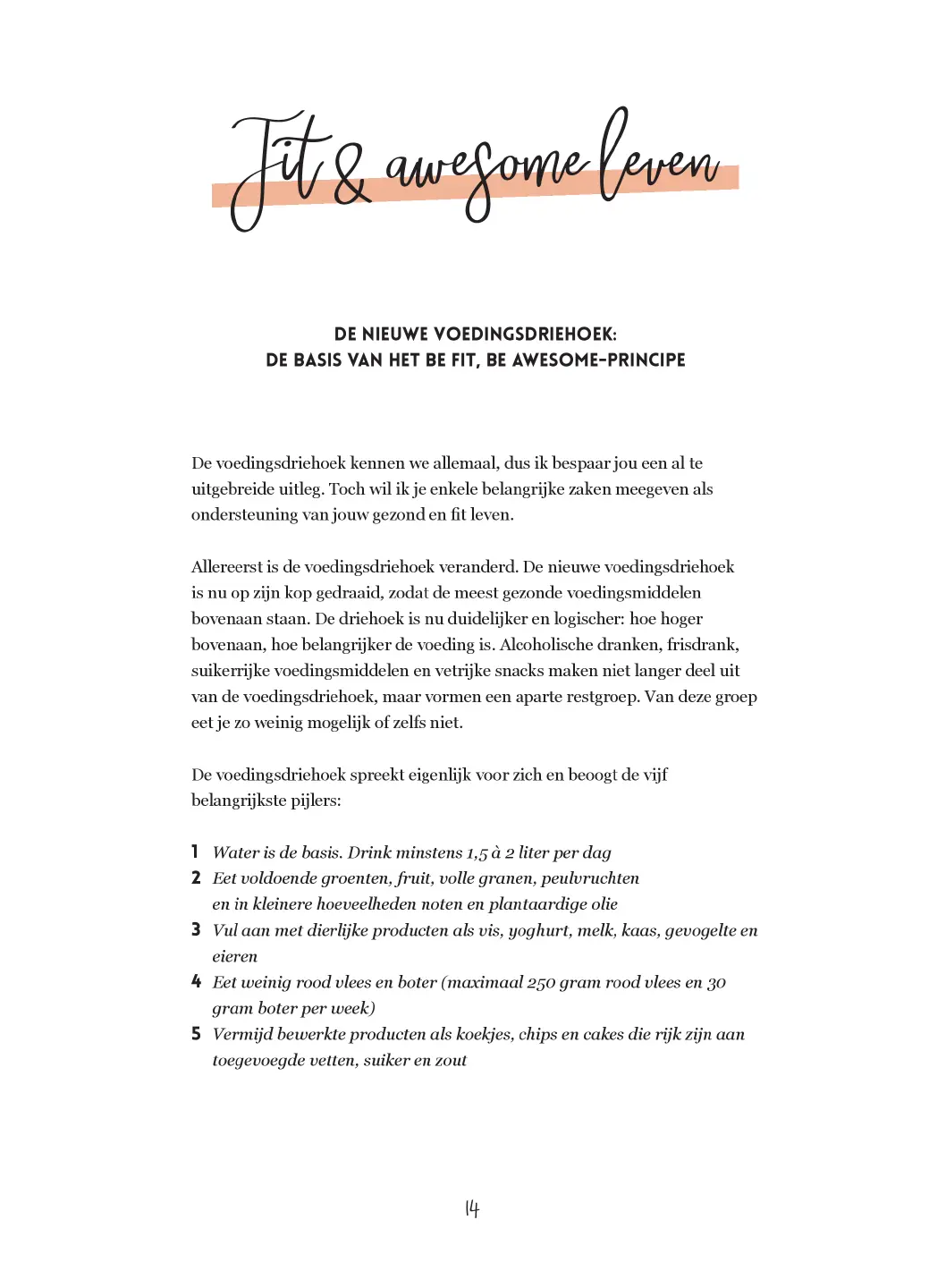 Voorbeeld pagina