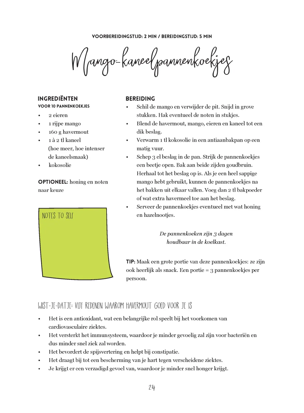 Voorbeeld pagina