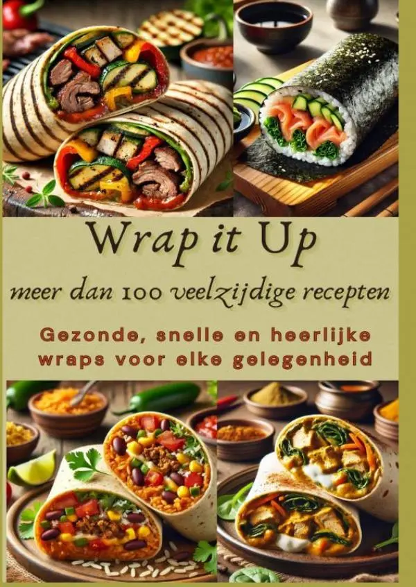 Cover van Wrap it Up meer dan 100 veelzijdige recepten