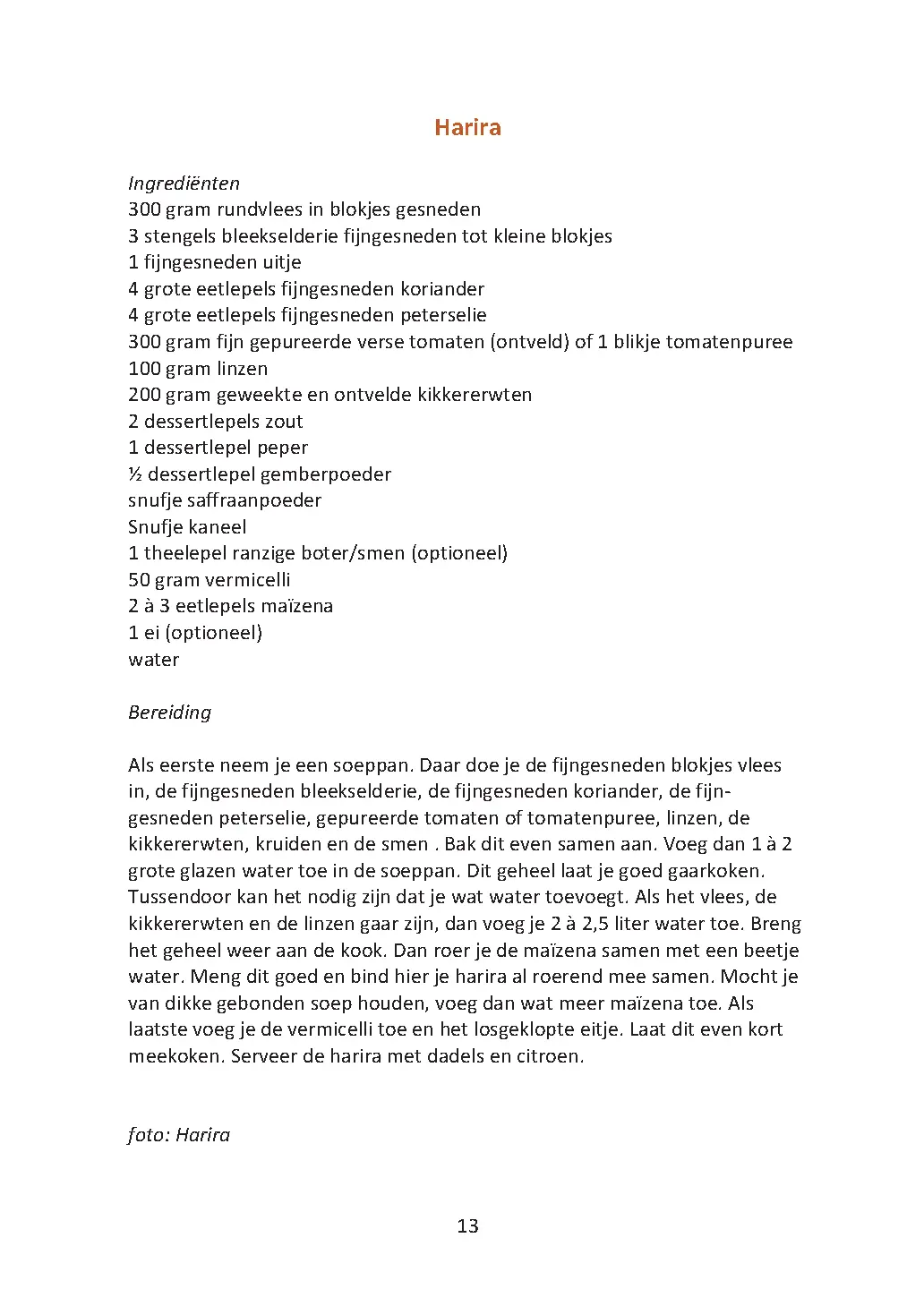 Voorbeeld pagina