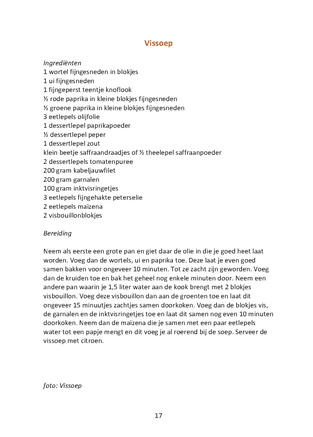 Voorbeeld pagina