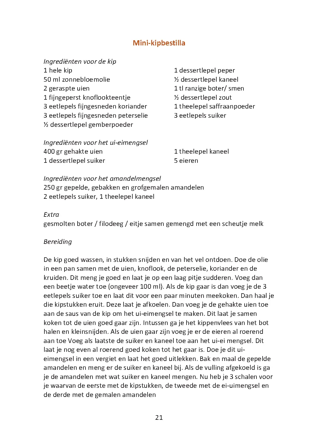 Voorbeeld pagina