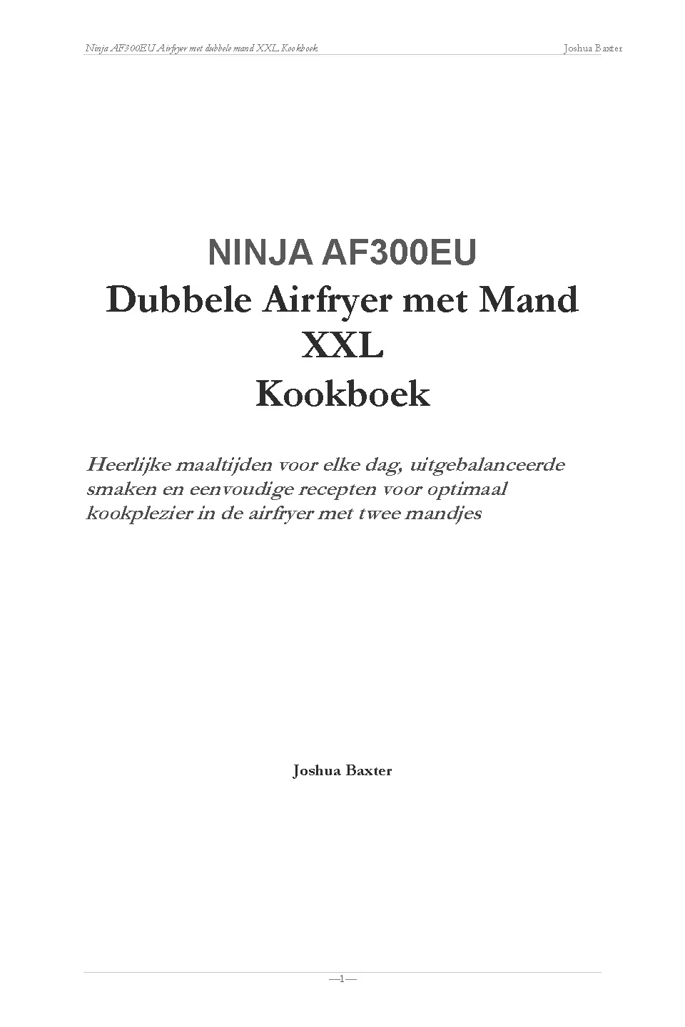 Voorbeeld pagina