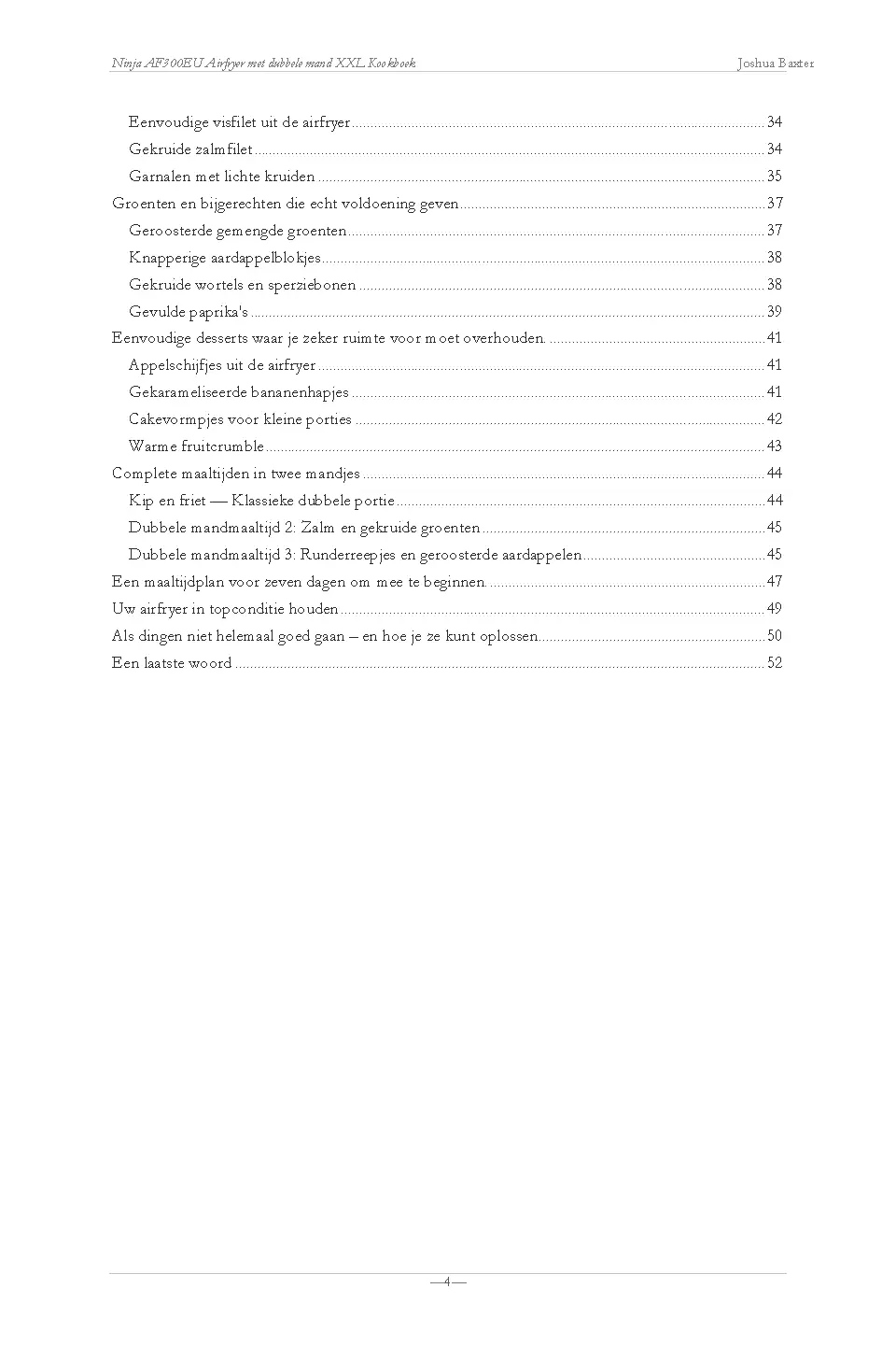 Voorbeeld pagina