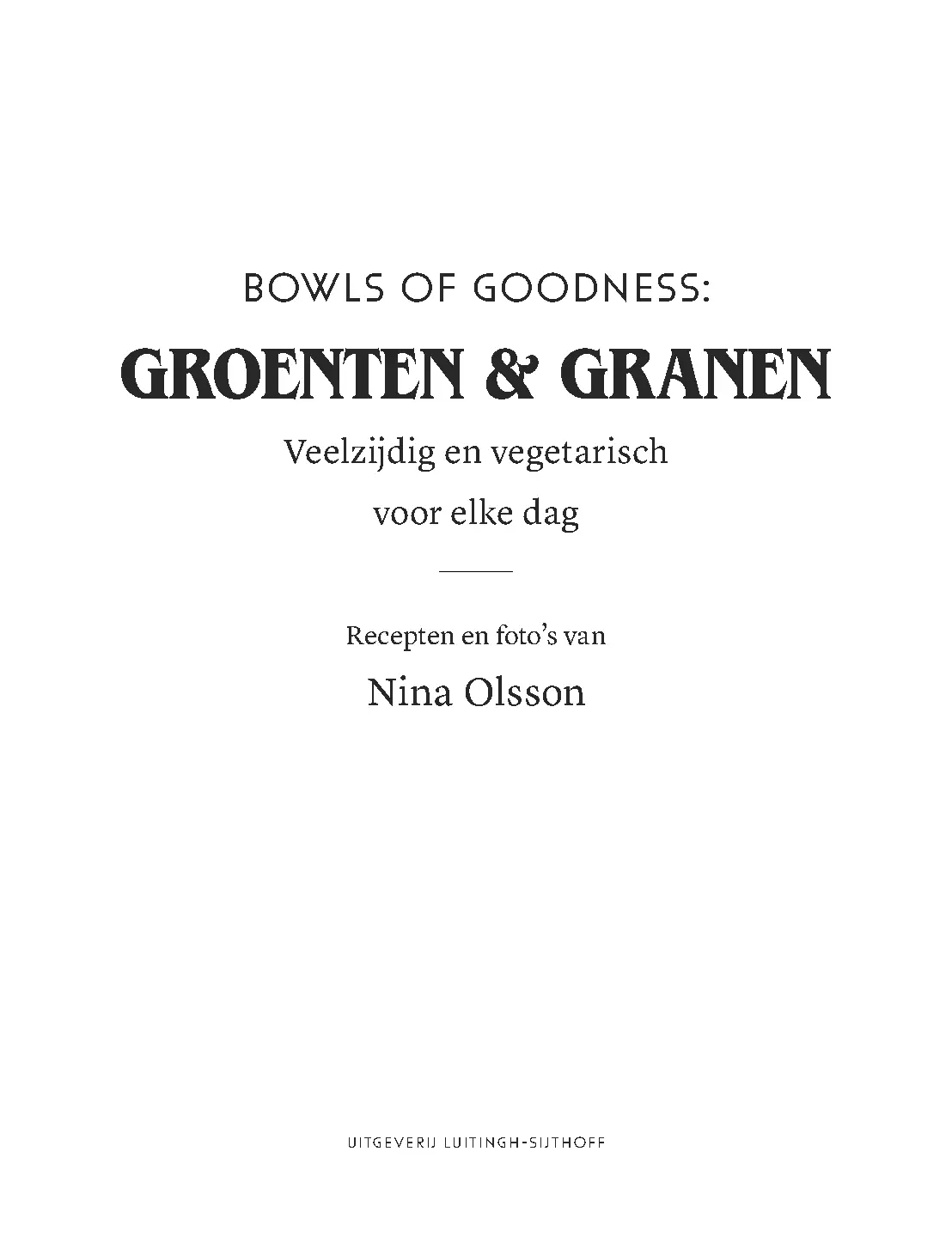 Voorbeeld pagina